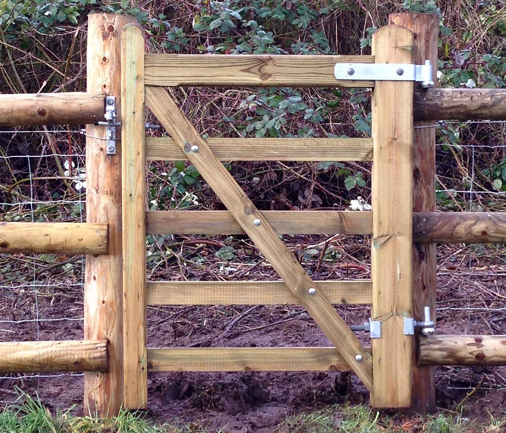 An image of This small field gate was installed for a customer in Llandogo goes here.